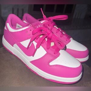 Nike pink girls Dunk Low brand new
